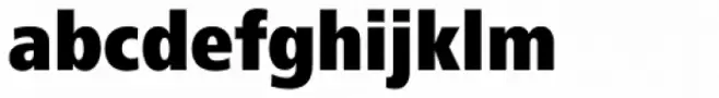 Frutiger Next Pro Condensed Black