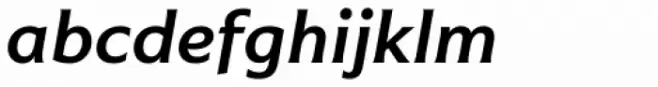 FS Benjamin SemiBold Italic
