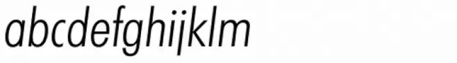 Futura TS Light Cond Italic