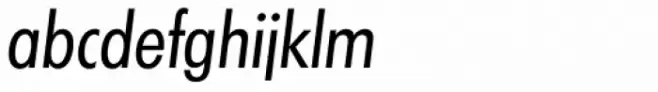Futura TS Regular Cond Italic