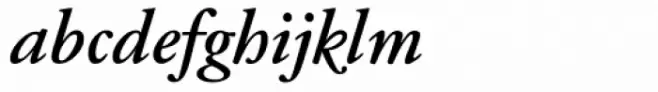 Garamond Classico Bold Italic