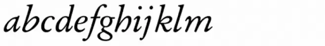 Garamond No 2 Italic