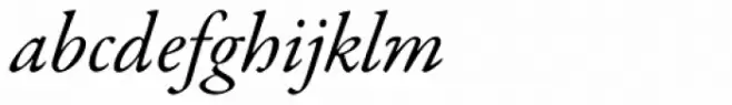 Garamond Premr Pro Italic
