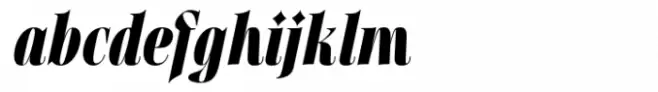 Gatara Black Italic