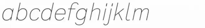 Generisch Sans Thin Slanted