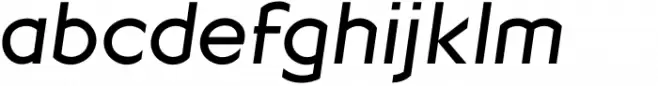 Geometrico Sans Copy Italic