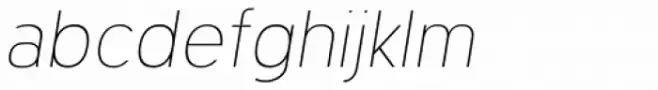 Geometris Semi-Condensed Thin Oblique