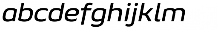 Geon Expanded Medium Italic