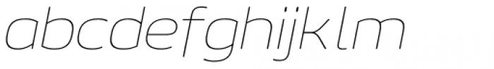 Geon Expanded Thin Italic