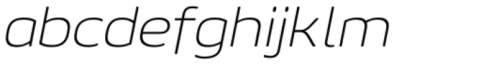 Geon Soft Expanded Extra Light Italic