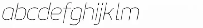 Geon Thin Italic