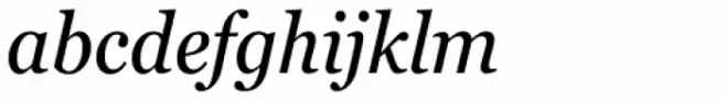 Georgia Pro Condensed Italic