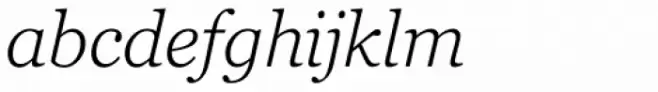 Georgia Pro Light Italic
