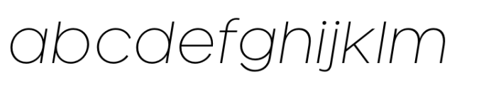Gianis Thin Italic