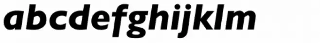 Gill Sans Nova Heavy Italic