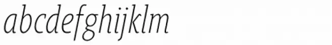 Gimbal Egyptian Compressed Light Italic