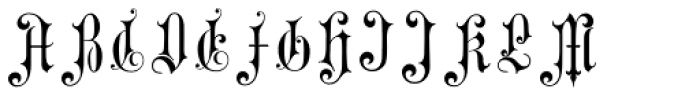Gothic Initials Four