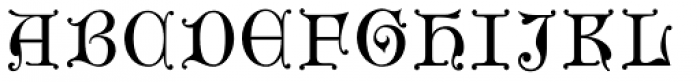 Gothic Initials Three