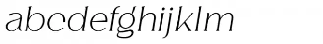 Gritlen Italic Thin