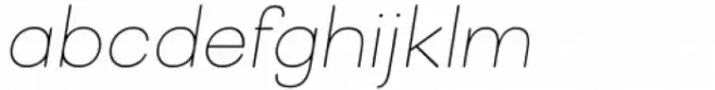 Halesbridge Hairline Italic