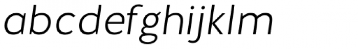 Halis Grotesque Light Italic