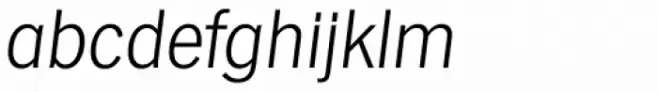 Hamburg Serial ExtraLight Italic