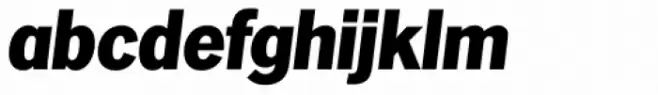Hamburg TS ExtraBold Italic
