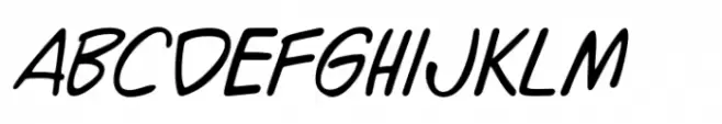 Handwritten Note JNL Oblique