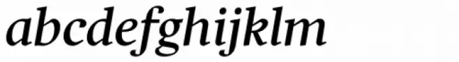 Harfang Book Italic