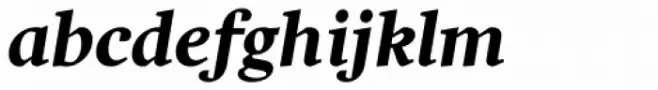 Harfang ExtraBold Italic