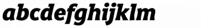 Harri Text Extra Bold Italic
