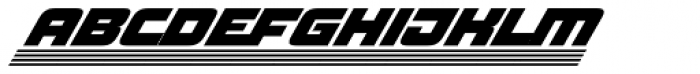 Haulage Commercial Striped Italic