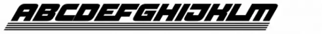 Haulage Commercial Striped Italic