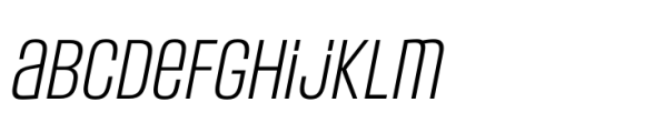 Headlines Unicase B Semi Light Italic