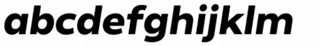Helios Antique Black Italic