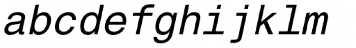 Helvetica Monospaced PanEuropean W1G Italic