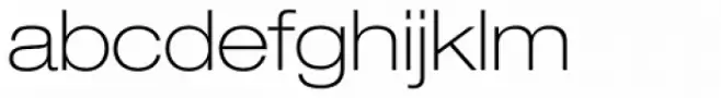 Helvetica Neue 33 Ext Thin