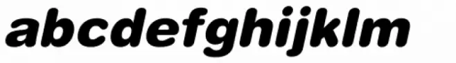 Helvetica Pro Rounded Black Oblique
