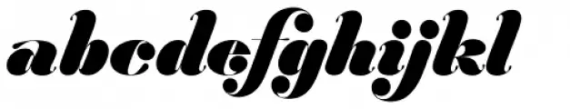 Hera Big Black Italic