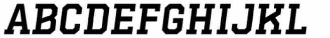 Hudson NY Pro Slab Regular Italic