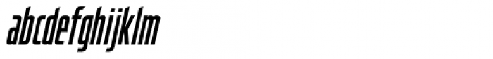 Hyperspace Race Compressed Bold Italic