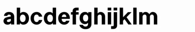 II Increments Sans Bold