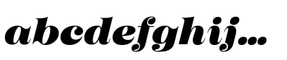 Imagist Black Italic