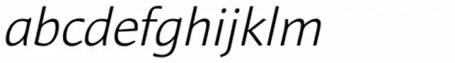 Impara Light Italic