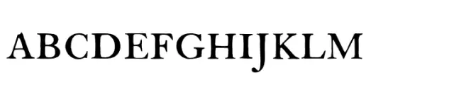ITC Founder's Caslon 30 Roman SC