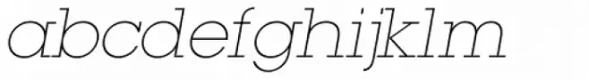 ITC Lubalin Graph ExtraLight Oblique