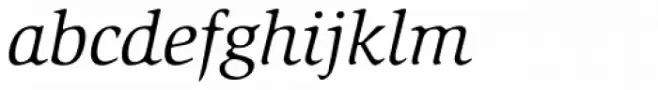 ITC Slimbach Std Book Italic