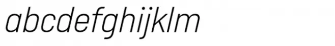 Italian Plate No2 Std Extralight Italic