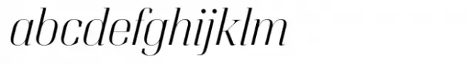 Italian Plate No5 Display Std Light Italic