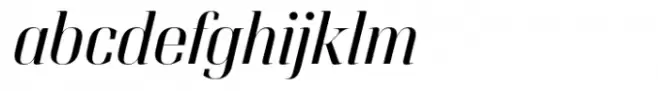 Italian Plate No5 Display Std Medium Italic
